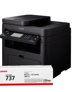 پرینتر لیزری 4 کاره Canon i-SENSYS MF237w دارای گوشی تلفن