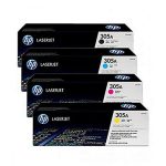 ست کارتریج چهار رنگ پرینترهای اچ پی مدل HP 305A